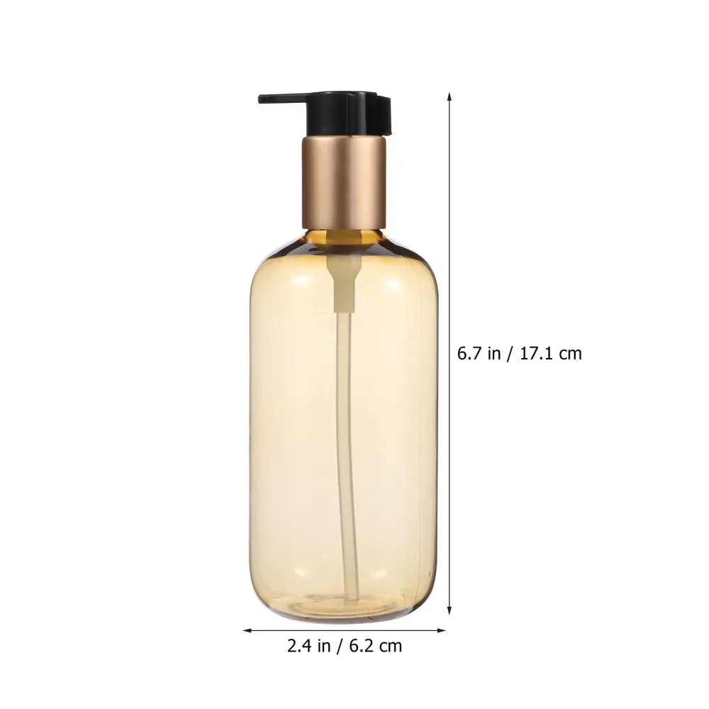 

2pcs 300ml Portable Sub Packaging Bottle Cosmetic Dispensers Lotion Bottles