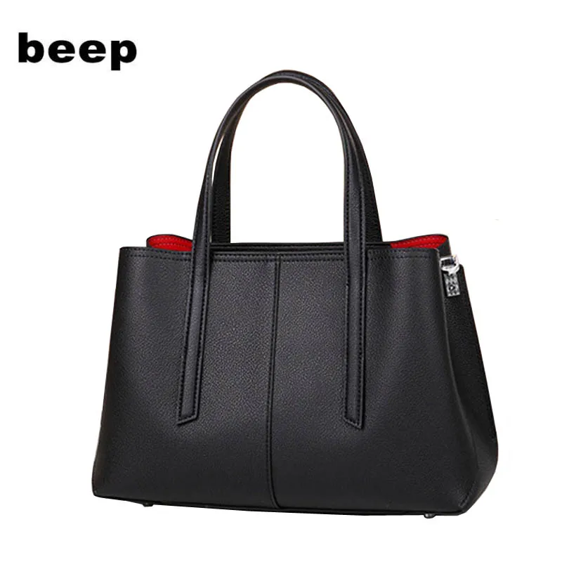 Роскошные сумки BEEP женские дизайнерские известного бренда из воловьей кожи