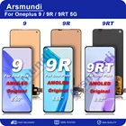 Оригинальный AMOLED для OnePlus 9 9R 9RT 5G ЖК-дисплей, сенсорный экран, дигитайзер, запасные части для One plus 9 R RT LCD