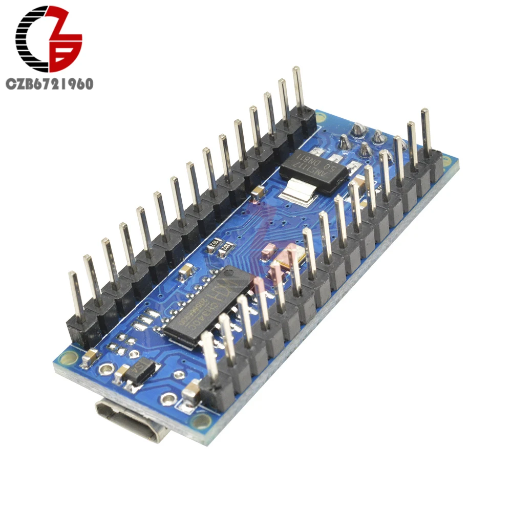 Плата разработки 5 в Type-C Micro USB C CH340 Nano V3.0 ATMEGA328P-MU ATMEGA328 с автоматическим