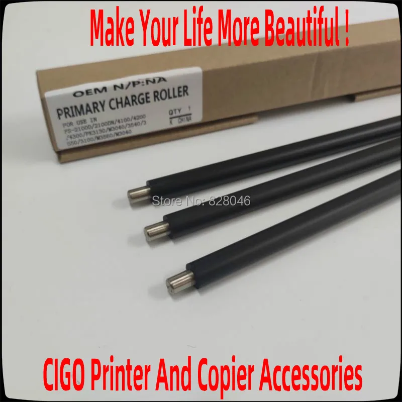 Copier Parts For Kyocera FS 2100 4100 4200 4300 PCR FS-2100DN FS-4100DN FS-4200DN FS-4300DN Primary Charging Roller | Компьютеры и