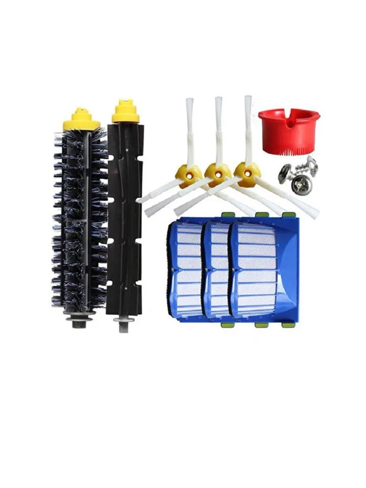

Aerovac Filter+ Arm Side Brush+Bristle and Flexible Beater Brush + brush clean for iRobot Roomba 600 694