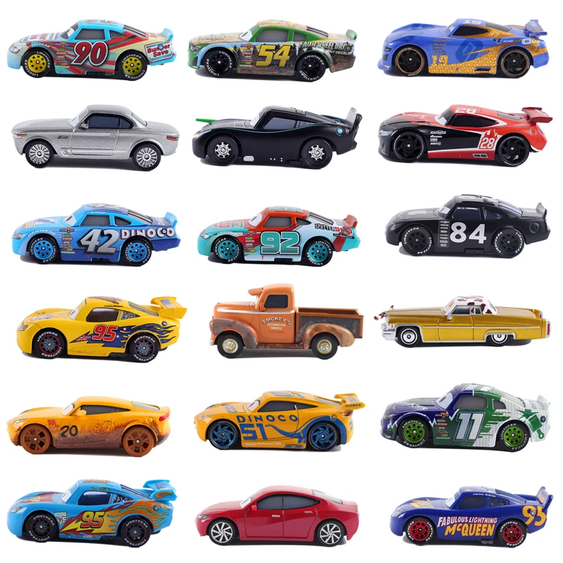 Модели автомобилей Литые Disney Pixar Тачки 2 3 игрушки Молния Маккуин Джексон шторм