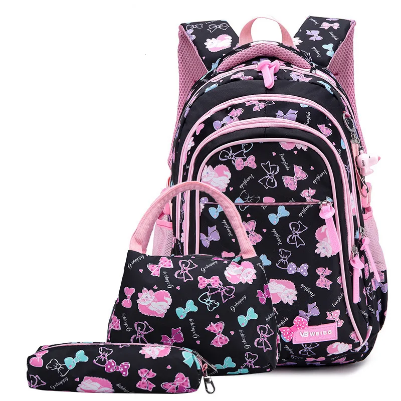 School Bags for Teenager Girls Printing travel Backpacks Backpack kids Orthopedic 3pcs/Set Rucksack schoolbags mochila infantil