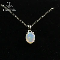 multi ov 79mm gemstone pendant simple design black opal neckalce aquamarine pendant labradorite pendant 925 sterling silver