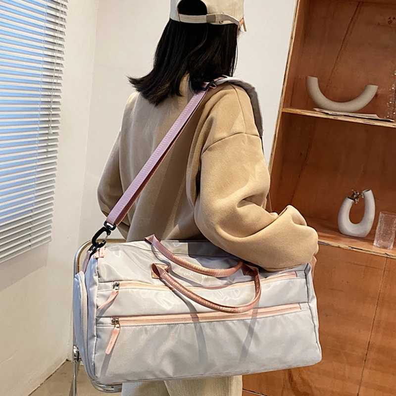 저렴한 초경량 휴대용 야외 피트니스 배낭 여성용, 체육관 가방, 체육관 가방, 여행 가방, 매일 휴대 구매 초경량 휴대용 야외 피트니스 배낭 여성용, 체육관 가방, 체육관 가방, 여행 가방, 매일 휴대