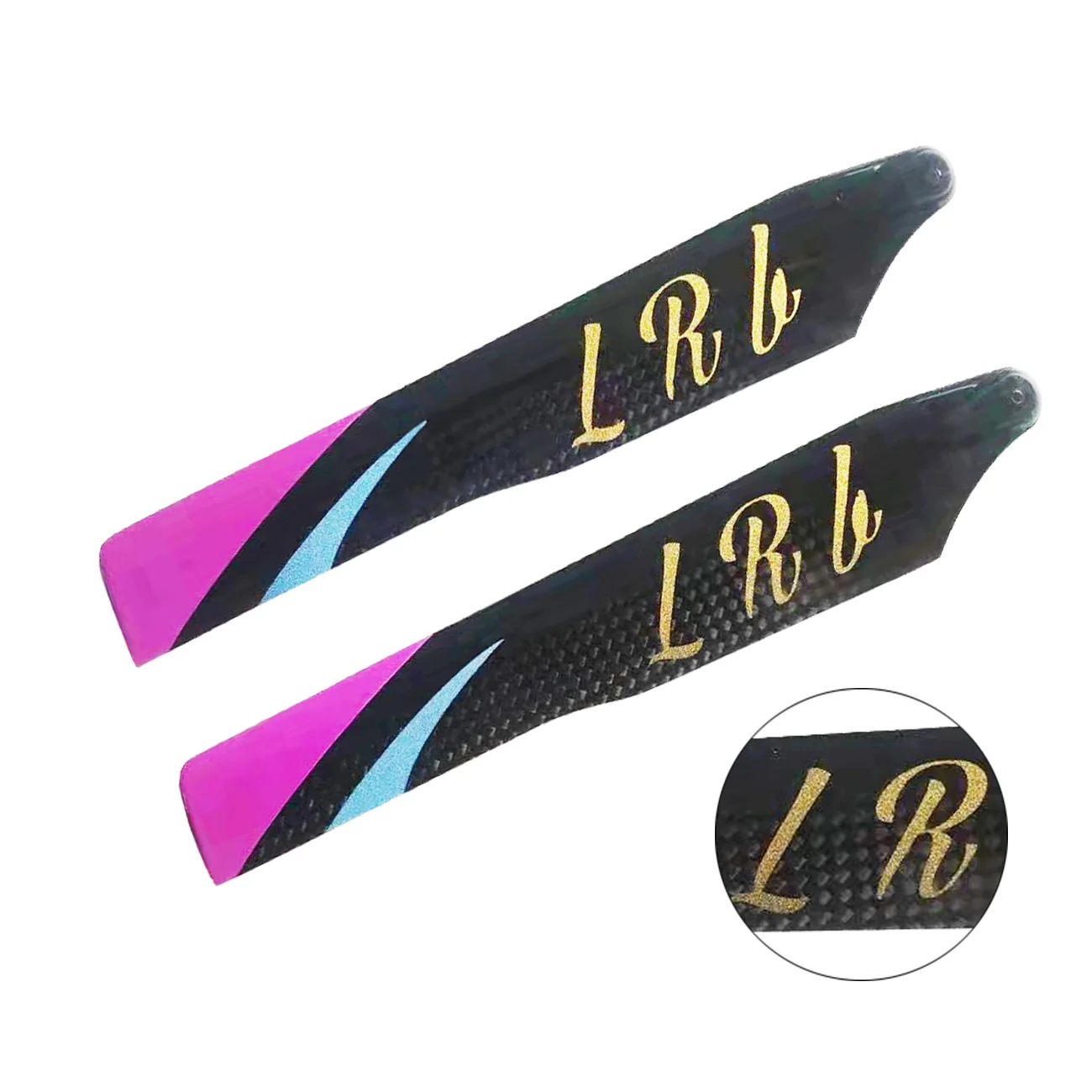 

M2 Carbon Fiber Hard Main Blade for RC RTF Alloy Electric Altitude Hold Helicopter RC Model Toys Spare Parts For OMPHOBBY 173MM