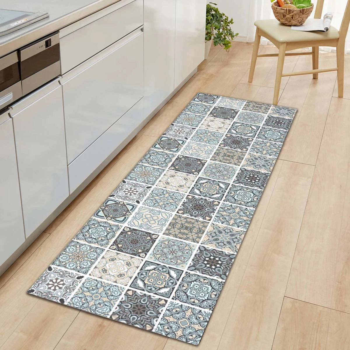 bohemian kitchen carpet doormats flannel entrance door mats soft floor rugs for living room bedroom bathroom kitchen free global shipping