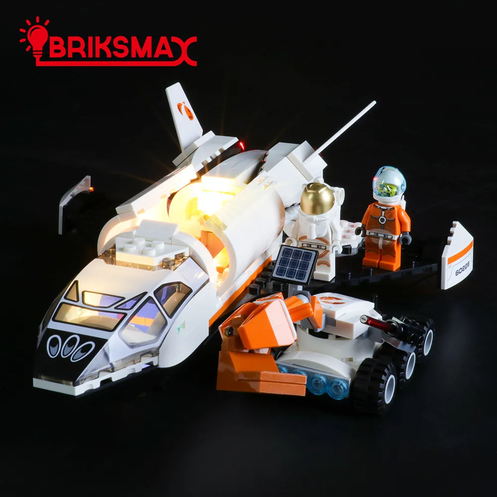 Комплект светодисветильник BriksMax для городской серии 60226 шаттл Mars Research|Блочные