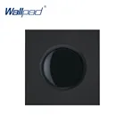Wallpad роскошный сенсорный переключатель задержки времени переключатель функциональный ключ для стены только белый и черный пластиковый модуль