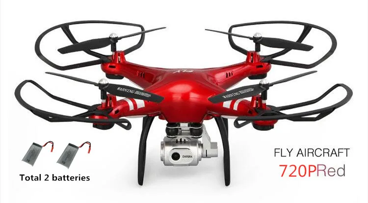 720P red 2battery XY4 новейший Радиоуправляемый Дрон Квадрокоптер с 1080P Wifi FPV камерой RC вертолет Профессиональный самолет с дистанционным управлением - Цвет: 720P red 2battery