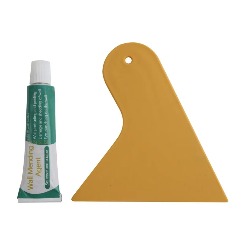 

Waterproof Graffiti Plaster Surface Mending Agent Wall Crack Repair Cream Peeling Graffiti Gap Repair Paste With Scraper