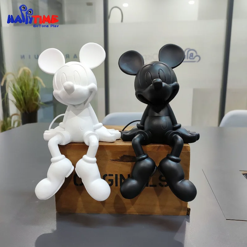 

Disney 20cm Mickey 30cm Minnie Ornaments Figure Trendy Doll Sculpture Toys Hobbies Action Figures Holiday Gift for Children