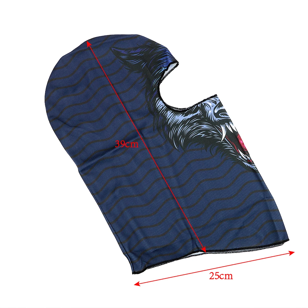 Защита от пыли Защитная шапка Балаклава унисекс мотоциклетные маски 3D животных