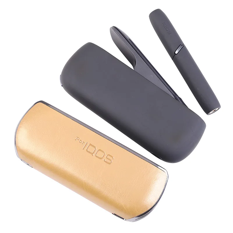 Портативный чехол из ПУ для IQOS 3,0, зарядная коробка, высокое качество, покрытие краев, защитная крышка для Ecig, аксессуары для DIY