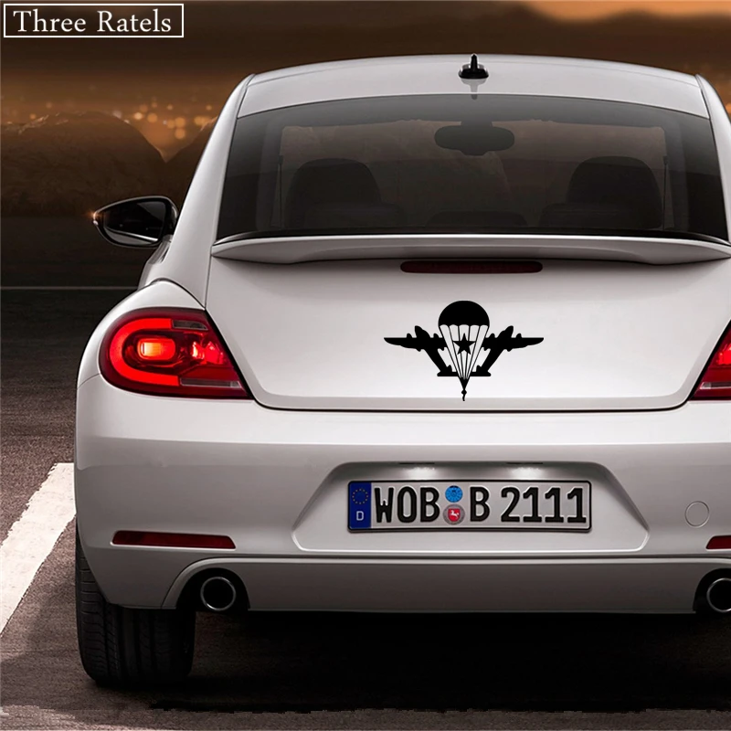 Three Ratels TZ 203 15*24см 12*19см 10*15.8см 1 4шт наклейки на машину ЗА ВДВ авто наклейка
