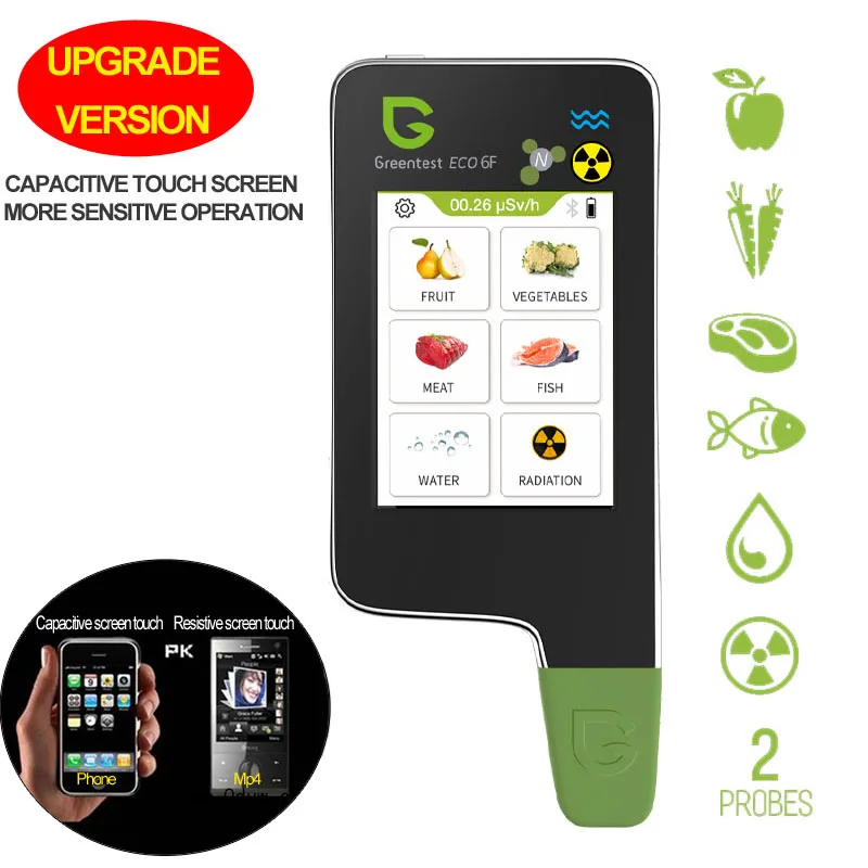 Greentest ECO-6F цифровой пищевой нитратный тестер Измеритель концентрации анализатор