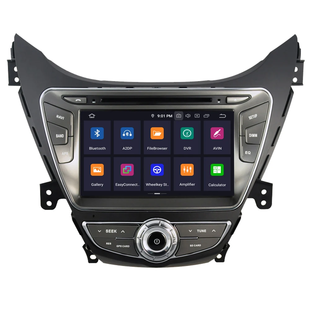 Автомагнитола RoverOne для Hyundai Elantra Avante I35 2010-2013 Android 10 автомобильный мультимедийный