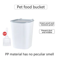 large capacity food storage bucket for dog cat food box sealed storag container large kitchen container rice bucket insect proof