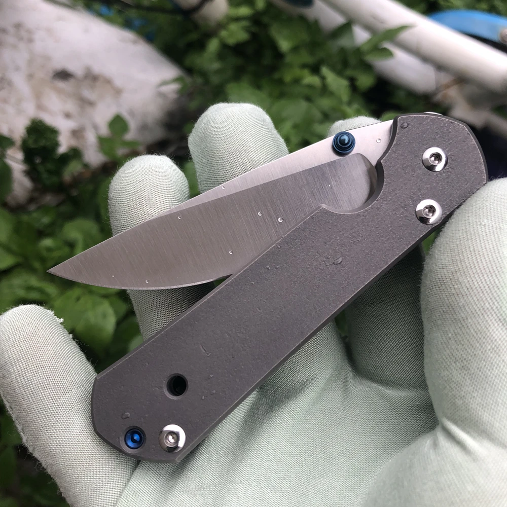 CR маленький Sebenza 21 складной нож(2,9") S35VN лезвие титановая ручка утилита кемпинг охотничьи инструменты карманные ножи для выживания
