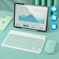for ipad keyboard mouse for ipad air 3 4 7th 8th generation pro 11 12 9 bluetooth compatible keyboard for android windows tablet