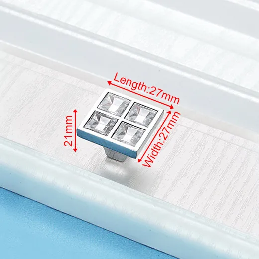 

Современное Хрустальное стекло ручки для шкафа Серебряный Хрустальный шкафчик фотокухня