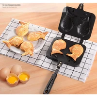 non stick waffles maker mold portable iron machine household kitchen gas pan bubble egg cake oven breakfast machine cake maker