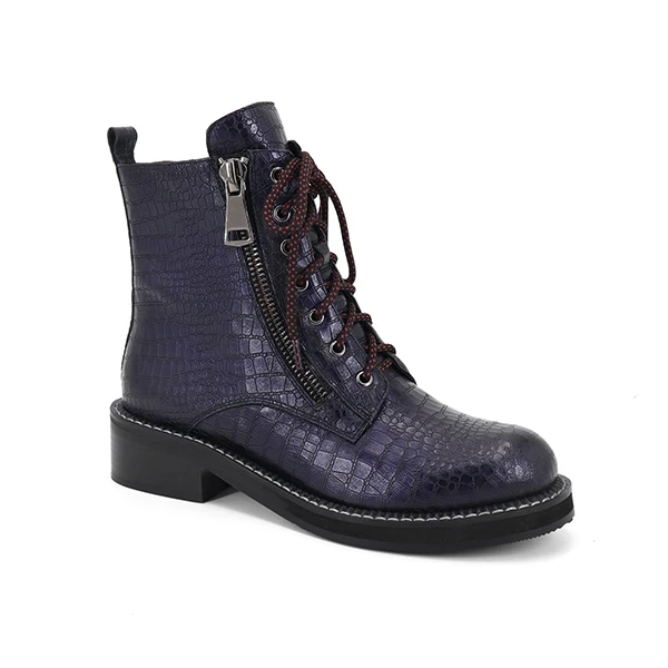 purple Sheepskin SOPHITINA/Новинка; женские ботинки из высококачественной натуральной кожи с круглым носком; модная обувь на молнии; специальное предложение; ботильоны; SC319 - Цвет: purple Sheepskin