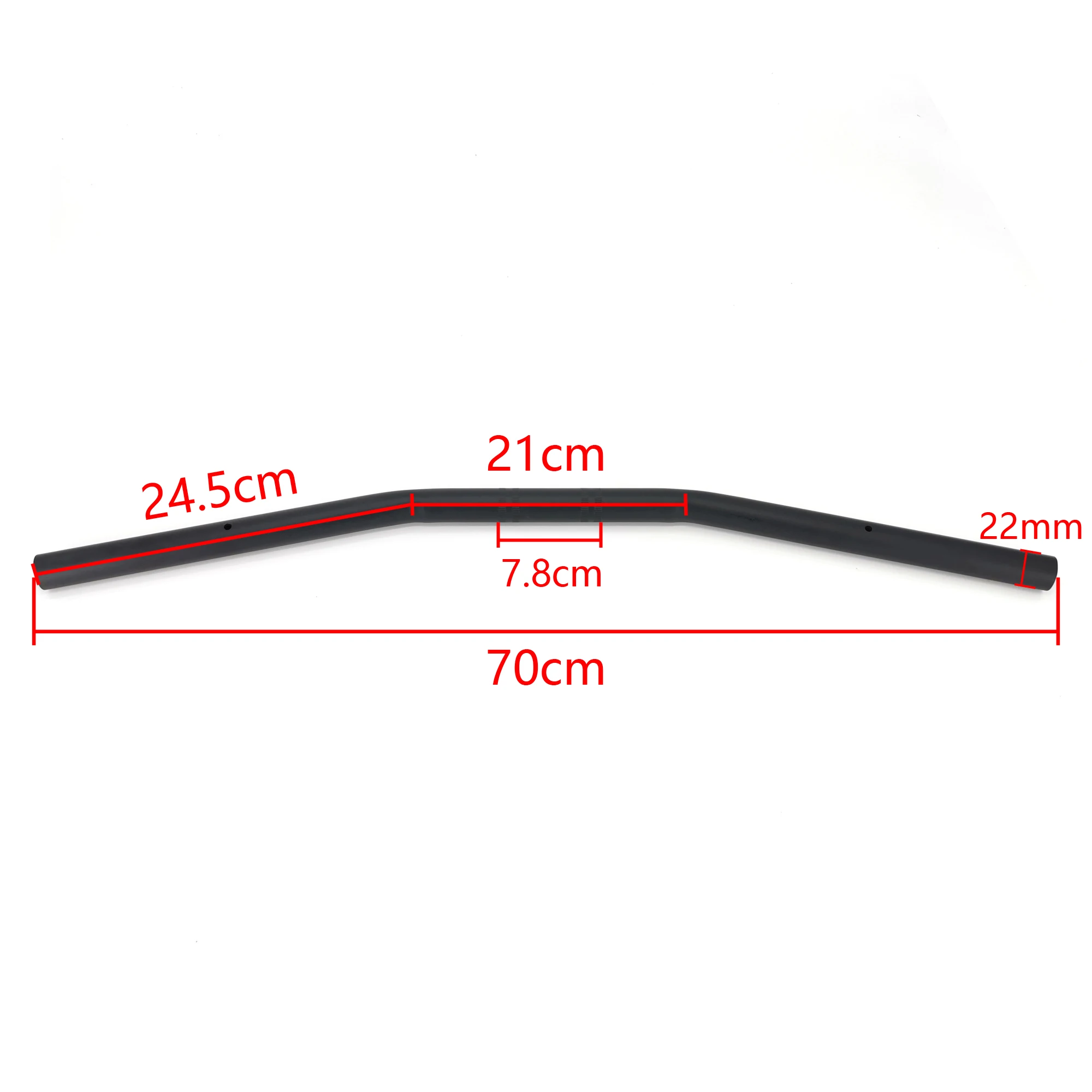 Руль мотоцикла в стиле ретро 22 мм 7/8 дюйма руль для Honda CG125 GN125 CB190R G310R TNT 125 Cafe Racer