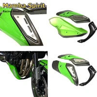 for kawasaki z900rs 2018 2021 motorcycle accessories engine chassis shroud fairing exhaust shield guard protection cover green