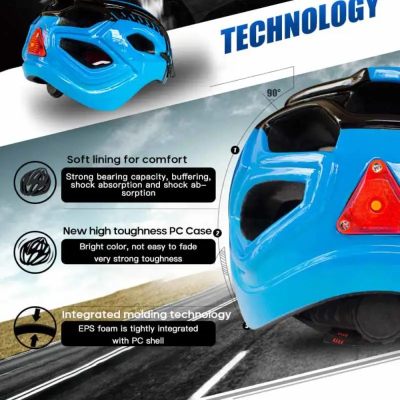 

MTB Bicycle Helmet Casco Capacete Bicicleta Ultralight Cycling Helmet With Rear Light Safety Cycling Equipment For Men Women