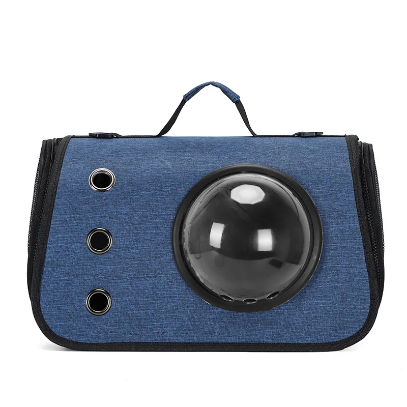 

Large Capacity Pet Carrier Premium Canvas Space Capsule Kitten Cat Dog Carrier Backpack Outdoor Puppy Pet Travel Bag Breathable