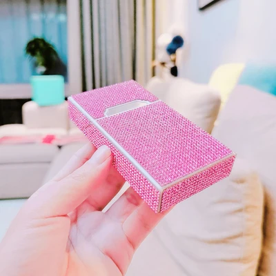 

Girl's Heart With Diamond Lady's Fine Cigarette Case