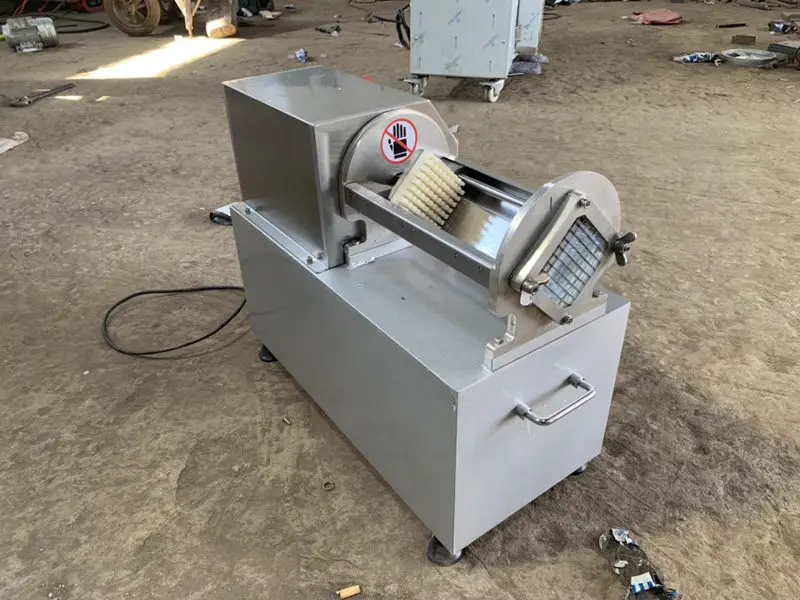 Электрическая машина для резки картофеля из нержавеющей стали коммерческая