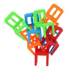 18 шт.компл. балансирующие стулья, настольная игра, Детские пазлы, стулья для укладки, игрушки, забавные игрушки для игр, детские развивающие искусственные игрушки