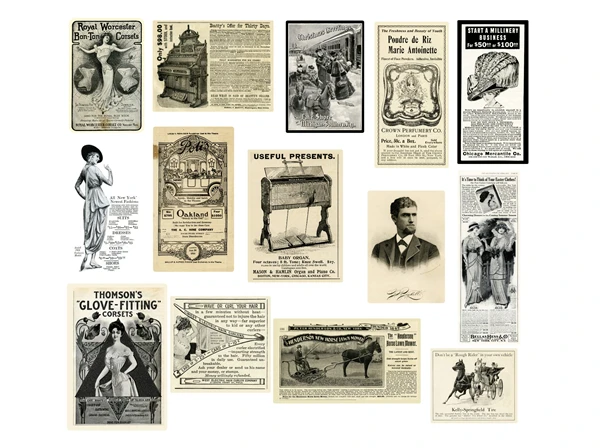 14 шт. старая упаковка рекламный плакат наклейки для скрапбукинга DIY альбом журнал