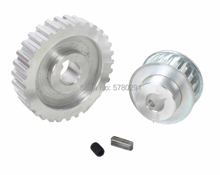 Металлическая синхронная Шестерня/шкив двигателя/приводное колесо/SIEG C2 027 148