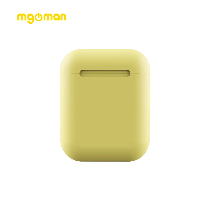 Mgoman новые Macaron Inpods12 TWS наушники для быстрой зарядки беспроводные цветные наушники-капли Bluetooth 5,0 гарнитура PK i12 i60 i7s - Цвет: Standard Yellow