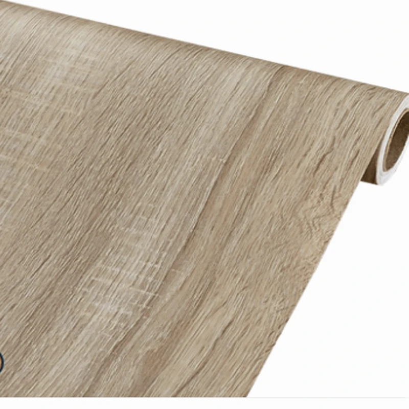 

Wood Grain Self Adhesive Wallpaper Living Room Decorative Vinyl Film For Kitchen Pantry Furniture Waterproof Contact Paper