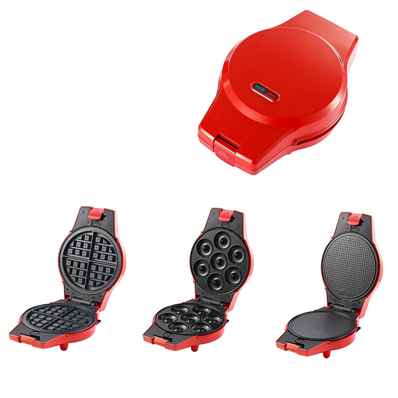 Три в одном многофункциональная электрическая противень для выпечки машина