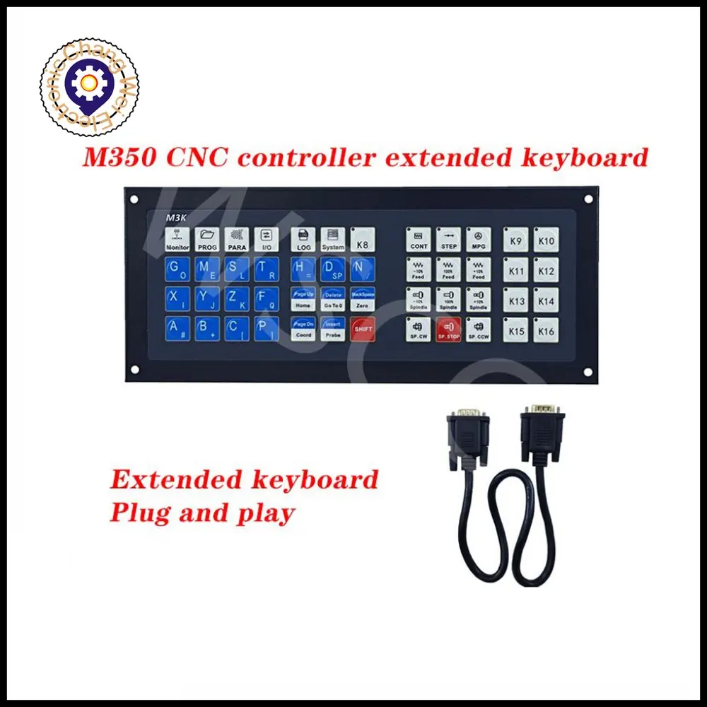 CNC machining and engraving new Mach3 USB offline controller M350 DDCS-EXPERT 3/4/5 axis CNC controller exhibition keyboard keys
