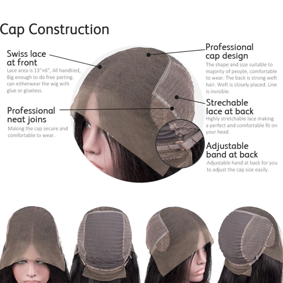 

Straight Lace Front Human Hair Wigs for Women 30 40 Inch Brazilian Natural Hd Glueless Full Transparent 13x4 Lace Frontal Wig