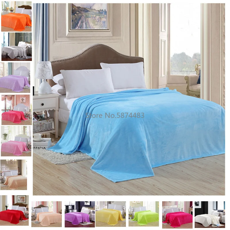 Новинка домашний текстиль однотонное моющееся одеяло покрывало на кровать