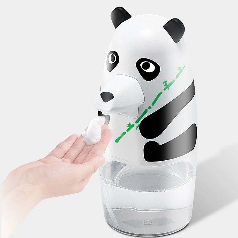 

Children Cartoon Panda Automatic Hand Washing ligent Sensor Foam Soap Dispenser Kitchen Bathroom Supplies for Kids