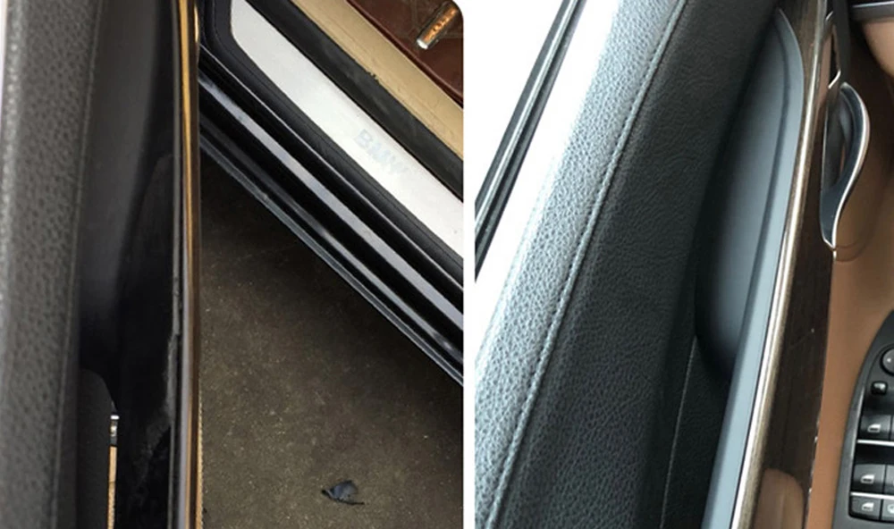 Автомобильные внутренние дверные ручки для BMW f01 f02 7-Series передняя задняя левая