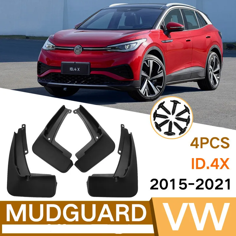 4 шт. автомобильные брызговики для VW ID4X Volkswagen ID.4X 2015-2021 авто аксессуары