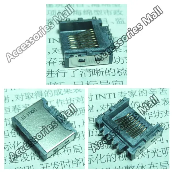 Разъем для разъема LAN Asus E402N E402NA E402S E402MA E402SA E502MA Dell Inspiron 14 7000 7460 7560 RJ45