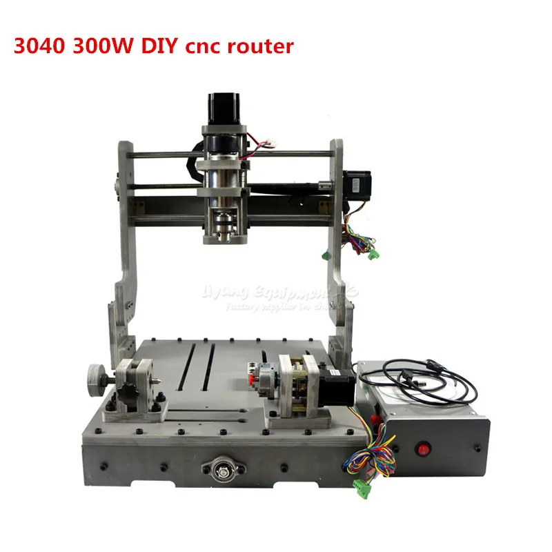 

Гравировальный станок с ЧПУ для печатных плат, 3040 300 Вт, 3 оси, 4 оси, USB-порт «сделай сам», 30*40 см