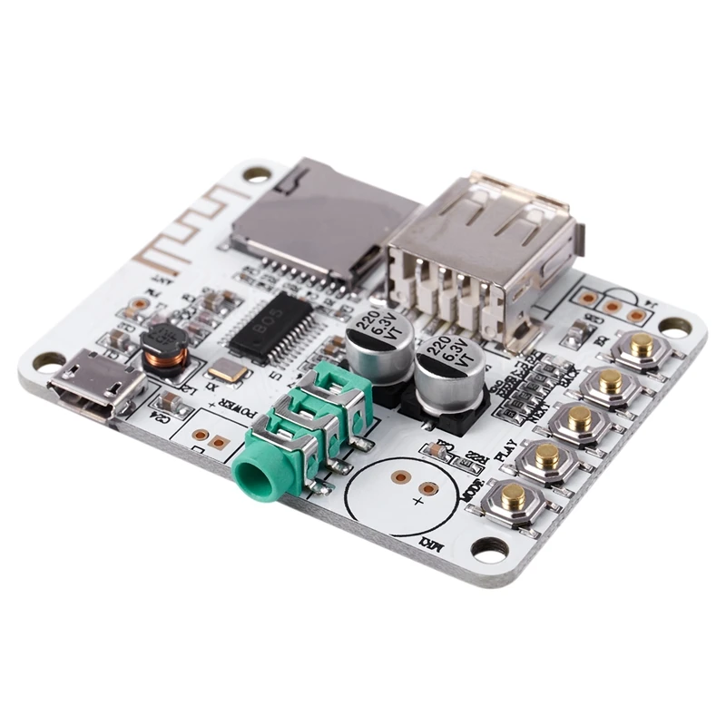 Bluetooth аудио приемник Цифровой усилитель плата с Usb портом Tf карта | Электроника