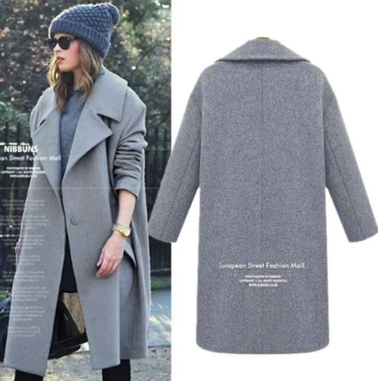 Новое популярное зимнее шерстяное пальто женское осеннее женская шерстяная